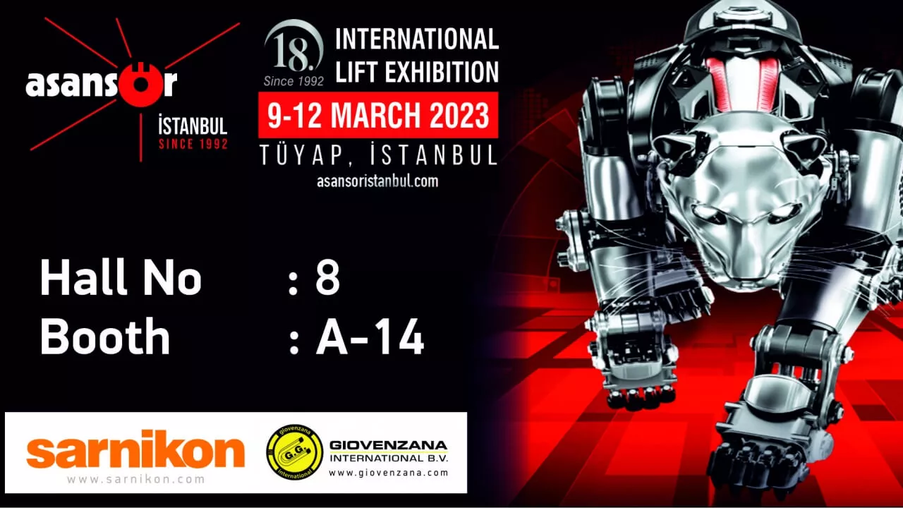 We are participating in the 18th International Elevator Fair.