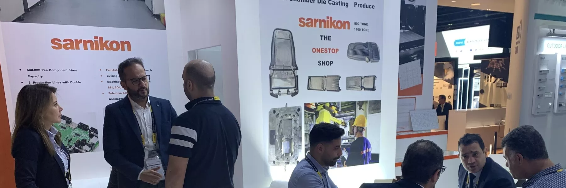 We have successfully completed Dubai Light Middle East Fair.